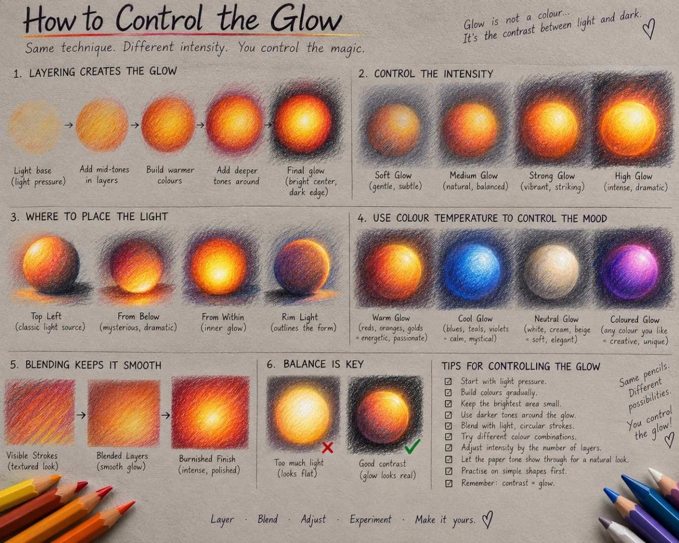 Bonus 2 control your glow